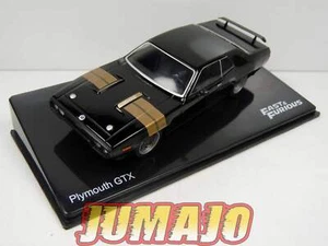 FF16 Voiture 1/43 IXO altaya Fast and Furious : Plymouth GTX - Imagen 1 de 7