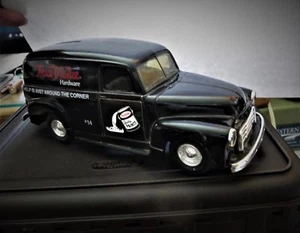 ERTL 1951 Panel Van cast heavy True Value Hardware Bank Black 8x3x3 - Picture 1 of 4