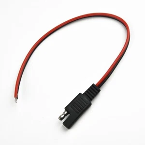 SAE zu SAE Kabel Rotes Schwarzes Automobil DIY Verbindungskabel 2 x 0 75 mm2 - Picture 1 of 12
