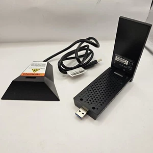 NETGEAR - Nighthawk AC1900 Dual-Band WiFi USB 3.0 Adapter - Black - Afbeelding 1 van 7