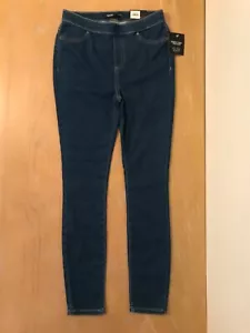 New! Simply Vera VeraWang Leggings With Pockets Mid Rise Medium Wash Size Small - Picture 1 of 9