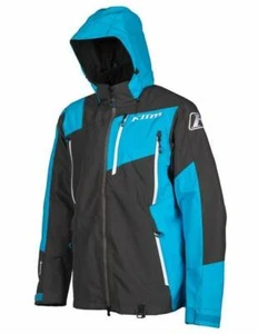 KLIM STORM JACKET VIVID BLUE SIZE LARGE MENS, SNOW - Picture 1 of 2