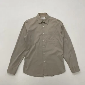 Prada S/S 06 Beige Utility Shirt Size EU 41 / 16 / Medium (Slim) - Picture 1 of 13