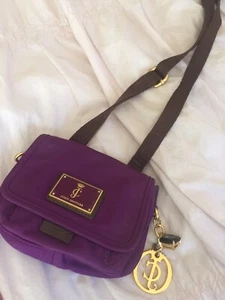 Umhängetasche lila mit braunem Riemen Juicy Couture - Bild 1 von 4