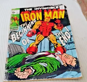 EL INVENCIBLE IRON MAN #17 (MARVEL 1969) 1er. MASCARILLA APARICIÓN MADAME - Imagen 1 de 1