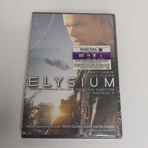 Elysium DVD bilingual Matt Damon, Jodie Foster Science Fiction Action Drama - Picture 1 of 6