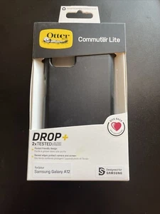 OtterBox Commuter Lite Serie Hülle für Samsung Galaxy A12 - schwarz - Bild 1 von 2