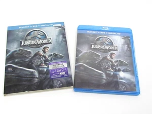 Jurassic World BLU RAY + DVD (No Digital) Movie - Imagen 1 de 4