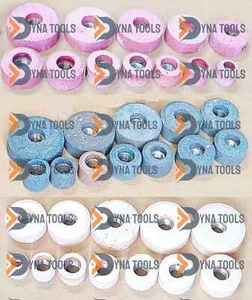 Juego de 48 piedras de afilar de asiento de válvula MIX para soporte Sioux 11/16 rosca EE. UU. - Imagen 1 de 11