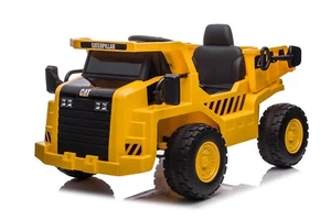 CATERPILLAR CAT CAMION CON RADIOCOMANDO 12V BIEMME BAMBINI AUTO ELETTRICA - Foto 1 di 13