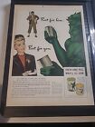 Jolly Green Giant Niblet Ww2 Vintage Print Ad 1943 10x14 Vintage 