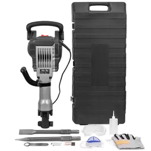XtremepowerUS 3600W Electric Jack Hammer Demolition Concrete Breaker 2 Chisel - Picture 1 of 7