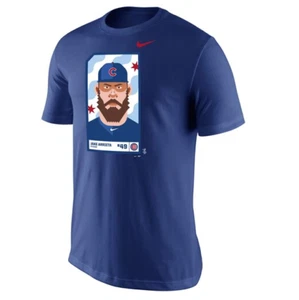 Camiseta para hombre Nike Chicago Cubs Arrieta azul talla: L () - Imagen 1 de 1