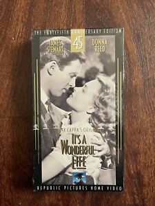 Its a Wonderful Life (VHS, 45th Anniversary Edition) Brand New and Sealed 