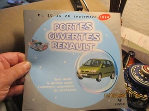 Ancien Catalogue Gamme Renault 1999 Scénic Twingo Clio Kangoo - Foto 1 di 5