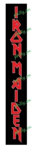 IRON MAIDEN 4 Sign 3D Logo Shape Wood Sign Wall Decor Heavy Metal - Picture 1 of 1