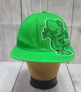 Nintendo Super Mario Yoshi Snapback Hat Men's One Size Fits Most Green 2012 - Picture 1 of 11
