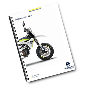 HUSQVARNA 2018 - 701 SUPERMOTO - REPAIR WORKSHOP SERVICE MANUAL - Picture 1 of 7