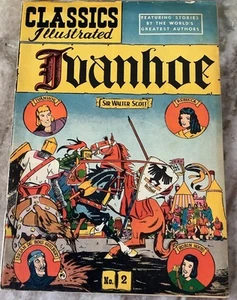 Classics Illustrated Ivanhoe 2 HRN 60 8th Print - Picture 1 of 15