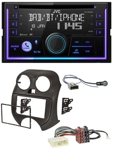 JVC MP3 USB 2DIN DAB Bluetooth CD Autoradio für Nissan Micra (10-13) - Bild 1 von 9