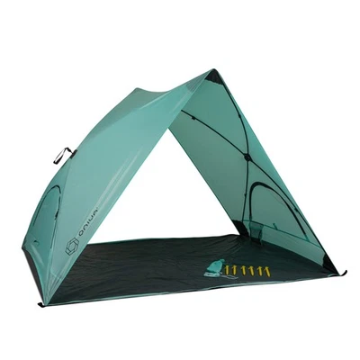 - Pismo A-Frame Beach Tent - Pop Up Tent - Beach Umbrella Shade (Ice Blue) - Image 1 of 4