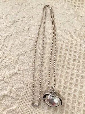 Sterling Silver Pendant Ball Folding Locket & 30” Bead Chain - Image 1 of 4