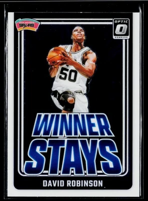 2024-25 Donruss Optic #15 David Robinson Winner Stays Foto 1 de 2
