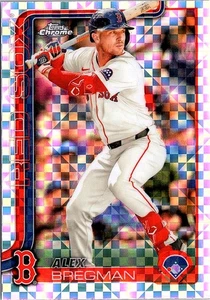 2025 Topps Chrome #247 Alex Bregman X-Fractors - Bild 1 von 2