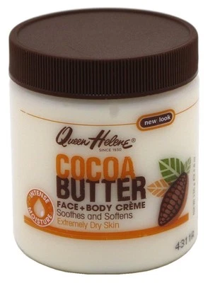 Skin Moisturizer 4.8 Ounce Pack of 2 Cocoa Butter Lanolin Dry Skin Relief - Imagem 1 de 4