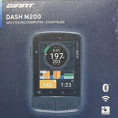 Computadora de ciclismo Giant Dash M200 GPS con mapeo: (alt a Garmin Wahoo, etc.) Foto 1 de 4
