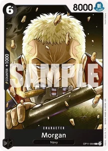 Morgan One Piece • C • OP11-094 A Fist of Divine Speed - Imagen 1 de 1