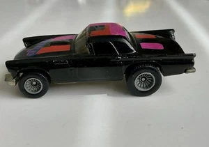 Hot Wheels REAL RIDERS '57 Ford Thunderbird T-BIRD 1977 schwarz mit grauen Naben gratis S - Bild 1 von 4