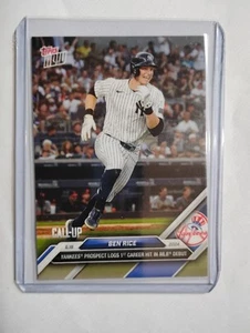 2024 Topps Now - Call-Up Ben Rice #313 /2471 (RC) - Bild 1 von 6