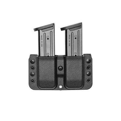 Bolsa OWB Double Mag para Glock 17, 19, 22, 23 e mais - Fabricada nos EUA - Eclip total... - Imagem 1 de 4