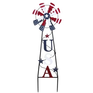 4th of July Decorations for Outdoor Decor,Memorial Day Wind Spinner Patriotic... - Picture 1 of 6