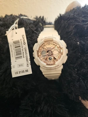 Casio G-Shok белый w роза лицо нуждается аккумулятор  - Изображение 1 из 4