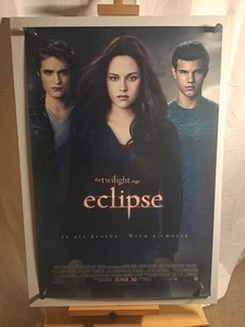 THE TWILIGHT SAGA: ECLIPSE MOVIE POSTER DS ORIG Advc & June Style Teaser 27x40 - Picture 1 of 20