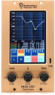 Ecualizador paramétrico estéreo de 4 bandas Fredenstein F610 serie UE-1 500 Foto 1 de 4