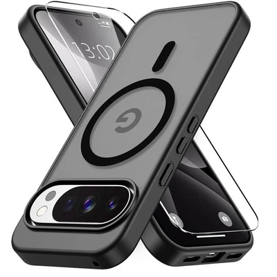For Google Pixel 10 Pro XL/9A/9 Case Phone Shockproof MagSafe Cover+Screen Glass - Image 1 of 3