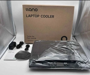 llano V10 Gaming Laptop Cooling Pad Ständer - Schwarz - Bild 1 von 5