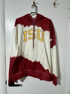 Iowa State Cyclones Hoodie Women's XL Gameday Couture White/Cardinal NWOT - Picture 1 of 5