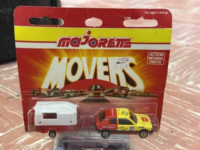 Majorette Sedan W/Horse Trailer-325-300 Series Unopened DAMAGED CARD AND BUBBLE - Image 1 of 4