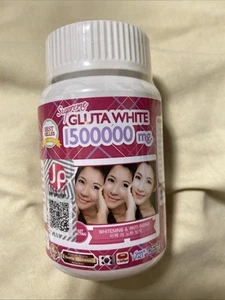 Supreme Gluta White 1500000Mg Whitening Anti Aging Reduce Freckles Softgels 30pc - Picture 1 of 2