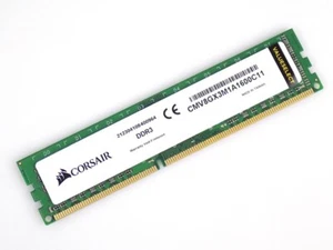 8GB Corsair CMV8GX3M1A1600C11 DDR3-1600 PC3-12800 CL11 1.5V Arbeitsspeicher RAM - Bild 1 von 1