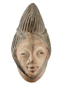 Maschera Passaporto Africano - Masquette IN Miniatura 14 CM - 17475 - Picture 1 of 4