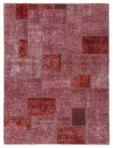 Patchwork Tissés à la Main Tapis Persan 149x108 cm-Orient Tapis Rug Vintage - Picture 1 of 8