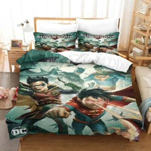 Batman and Superman Battle of the Super Sons Bedding Set Quilt Duvet - Picture 1 of 7