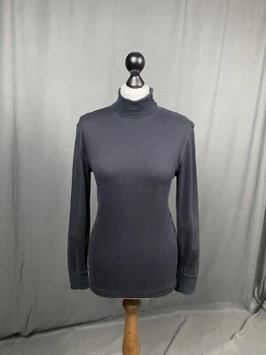 Suéter para mujer Ann Demeulemeester negro cuello alto talla M Foto 1 de 4