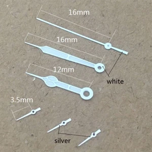 Manecillas de reloj luminosas verdes con borde blanco de 16 mm para Miyota OS10 OS20 OS60 OS80 - Imagen 1 de 1