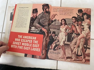 Male magazine 1962 -Nazi ,Girls in Berlin's Bordello, Pinups, Corpse Hoax,Combat - Picture 1 of 13